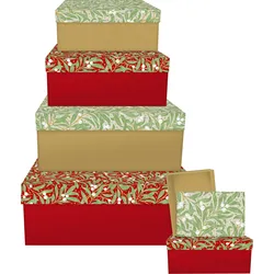 Braun + Company, Geschenkverpackung, Kartonage 6er Satz Rechteck (1x)