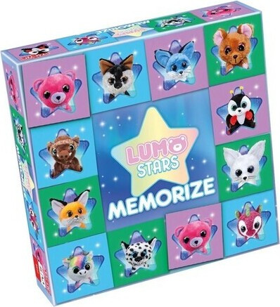 Tactic Lumo Stars 55849 Kaartspel Memory voor kinderen vanaf 3 jaar
