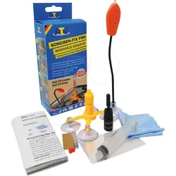 KFZ SR ATG124 - KFZ - Scheiben/Glas, Smart Repair, mit UV Lampe, 19-teilig