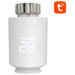 Avatto Smart Thermostat Radiator Valve TRV06 Zigbee 3.0 Tuya, Thermostat, Weiss