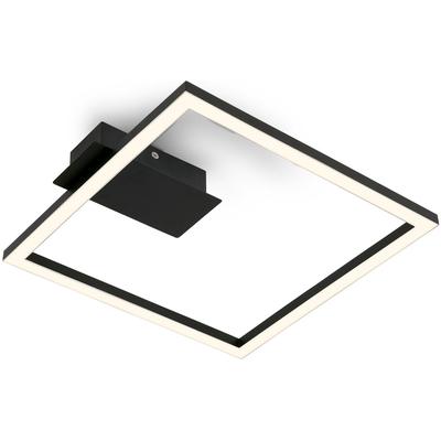 BRILONER LEUCHTEN Deckenleuchte "Frame NICI", schwarz-weiß (schwarz, weiß), Leuchten, Deckenleuchte