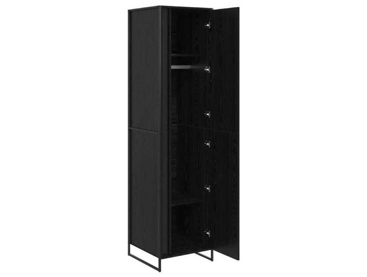 Magnifique Garde-robe Chêne noir 50x50x200 cm Bois d'ingénierie - design polyvalent - pour maison - Noir 48.9 kg 2026_827159