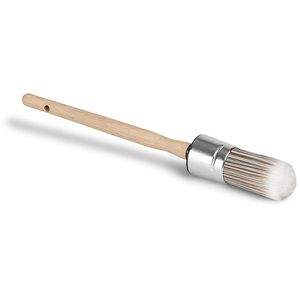 Nölle Malerpinsel Prestige 51704, Größe 4, Ø 25mm, Ringpinsel, Synthetikborste, für Farbe & Lasur