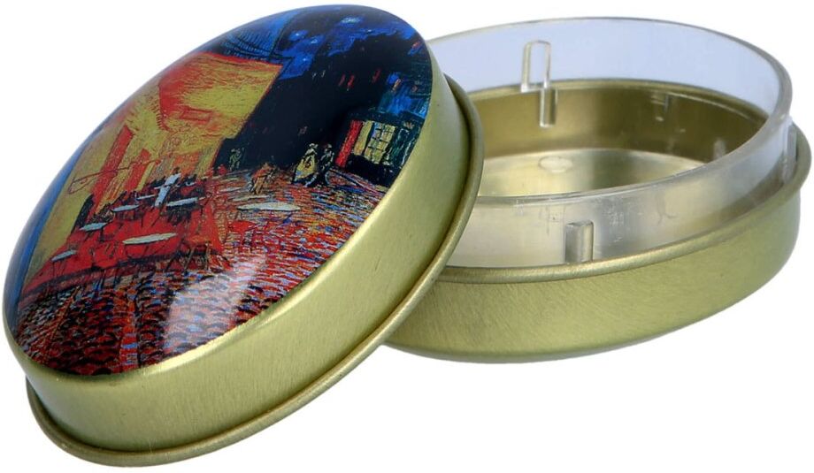 Pillendose oval Klassik Motiv
