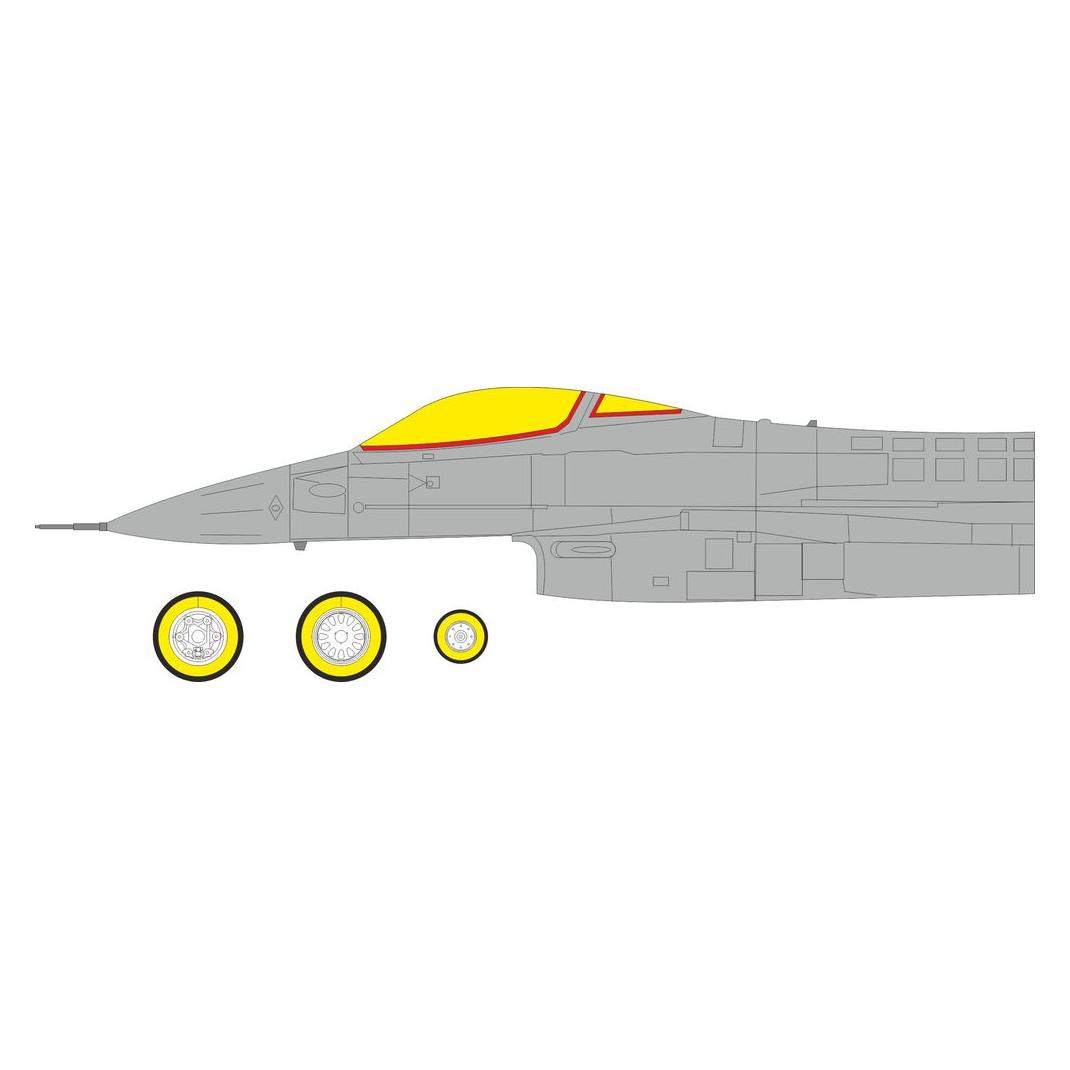 Eduard F-16CJ Block 50 Tface for Tamiya (EX1180)