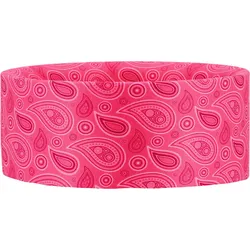 ARECO Stirnband pink gemustert - STK
