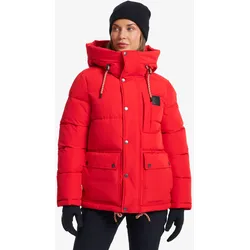 Ember Puffer Jacket Damen Aura Red, Größe:S - Winterjacken - Rot