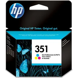 HP, Druckerpatrone, 351 (C, M, Y)