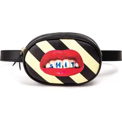 Toiletpaper Stripes Shit Gürteltasche