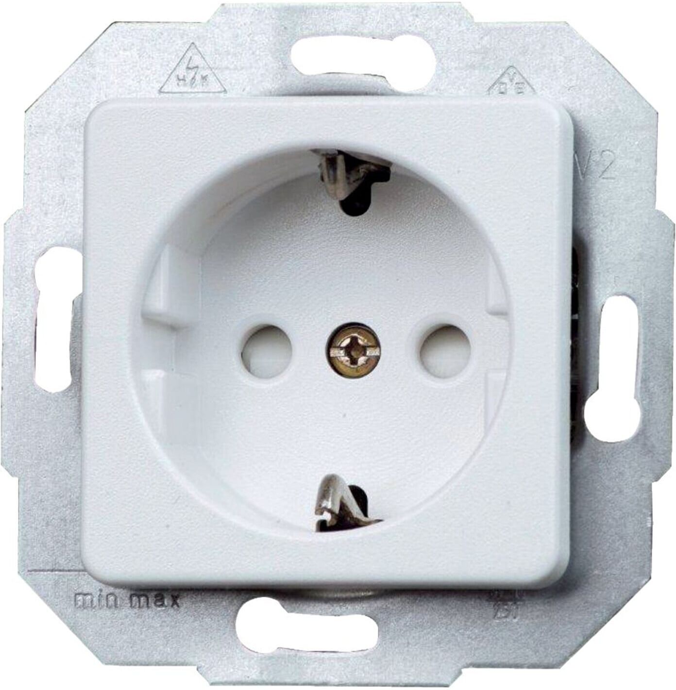 Kopp Schuko-Steckdose 1-f. UP m. Kinderschutz EUROPA ar (112613086)