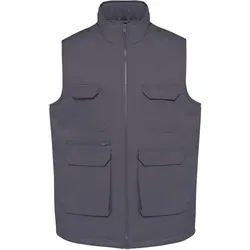 Kariban,  Gepolsterte Polycotton-Multitaschen-Weste (XS)