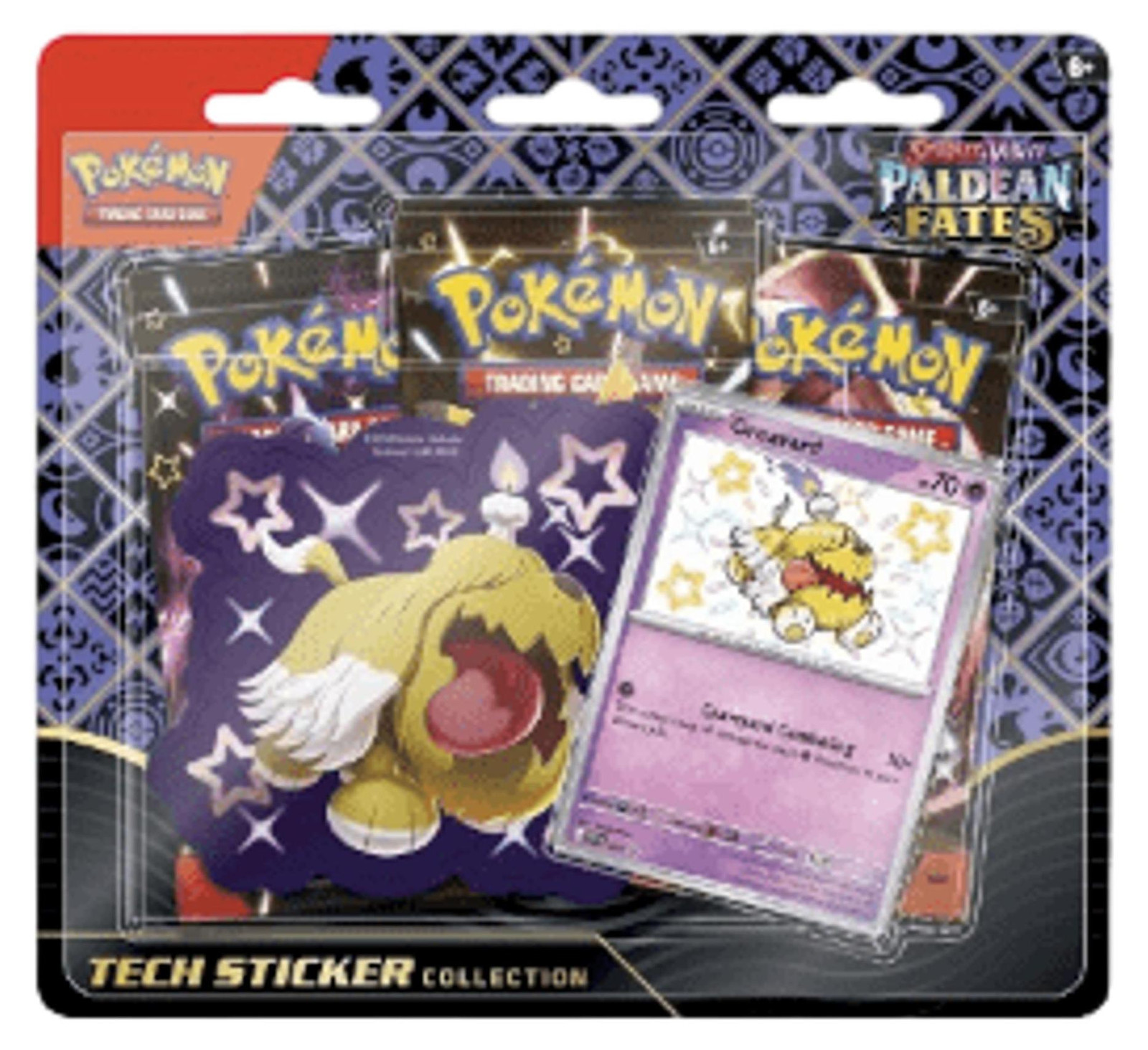 Pokemon Paldean Fates Greavard Tech Sticker Collection van The Pokemon Company