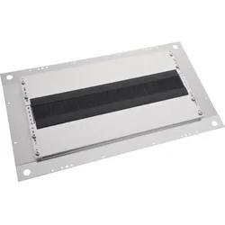 Hager Bodenblech mit Bürste 600x400 verzinkt
