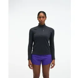 HOKA Herren Rollkragen m.RV lg.Arm Da W SKYFORM HALF ZIP, Größe L in Schwarz Schwarz