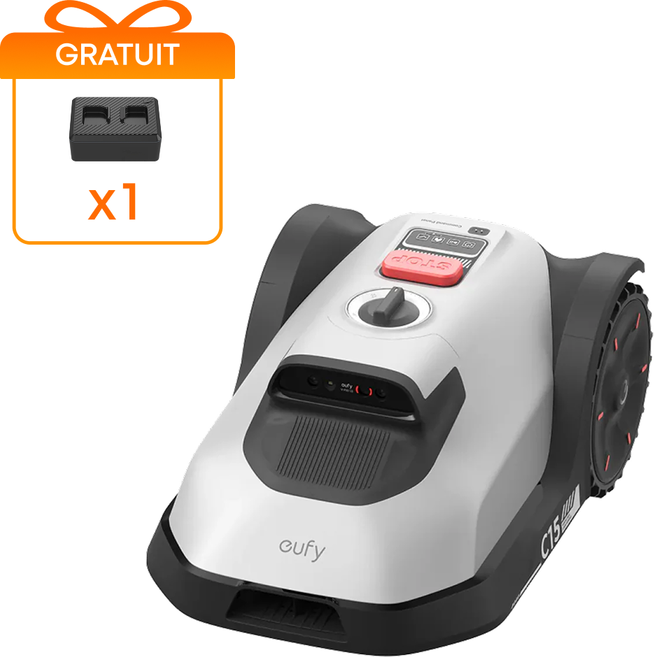 eufy Robot tondeuse C15 Solo (sans Garage)