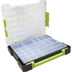 VISO Sortimentskoffer (L x B x H) 375 x 70 x 425 mm Anzahl Fächer: 21 feste Unterteilung Inhalt 1 St. W385-21