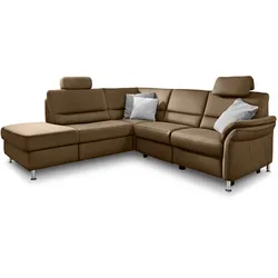 Polsterecke SYSTEMPOLSTER DAKOTA (BB 203x279 cm) - Bezug: Leder - BB 203x279 cm