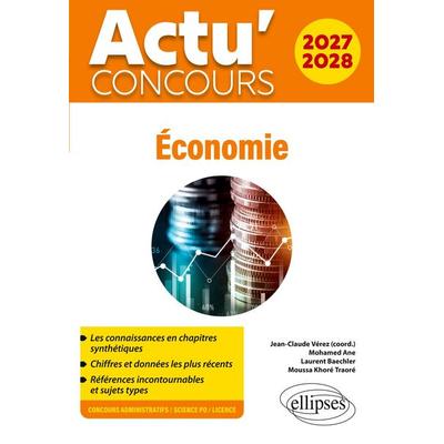 Économie, Taschenbuch von Jean-Claude Vérez,Mohamed Ane,Laurent Baechler,Moussa Khoré Traoré, Ellipses, 978-2-340-11470-8