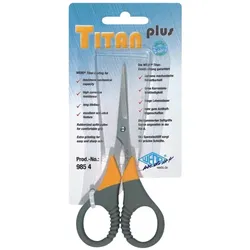 WEDO Schere 11,5 cm grau/gelb