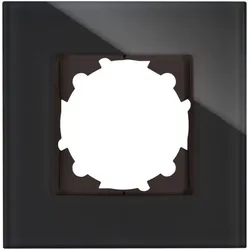 Kopp 405305018 ATHENIS-1-fach Glas-Abdeckrahmen senkrechte und waage