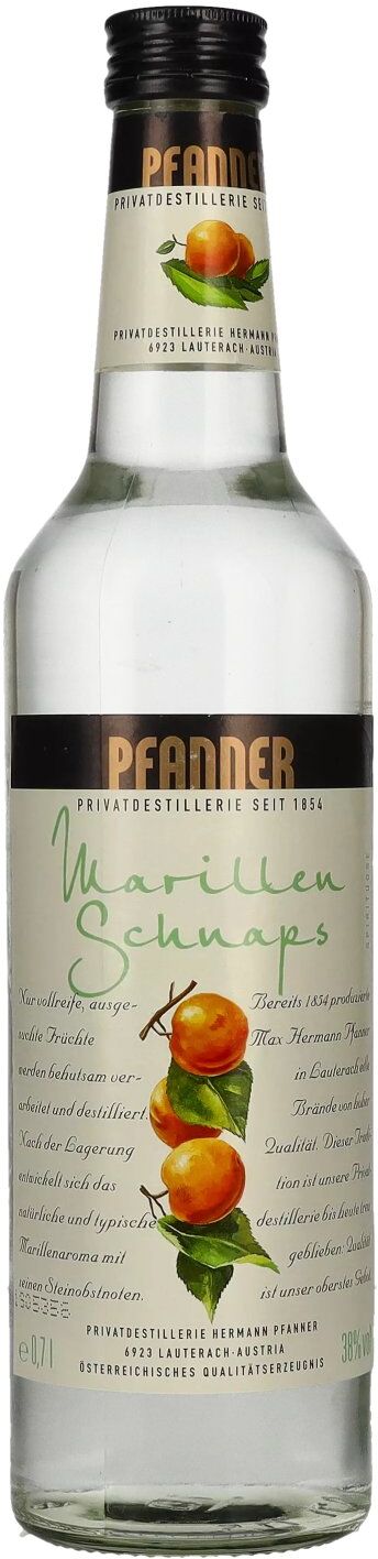 Pfanner Marillen Schnaps 38% Vol. 0,7l