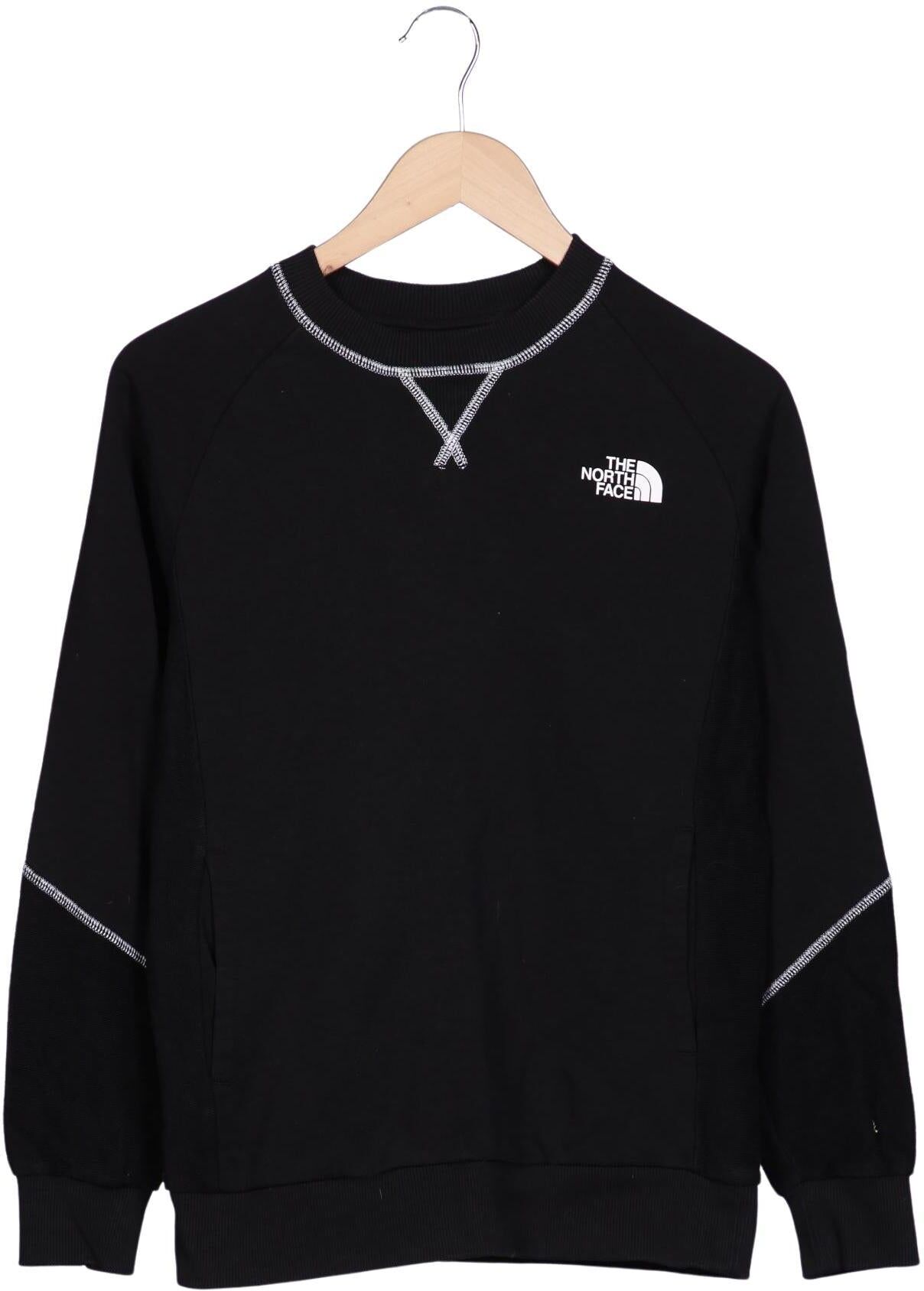 The North Face Damen Pullover, Schwarz, Gr. S, Baumwolle - Second Hand