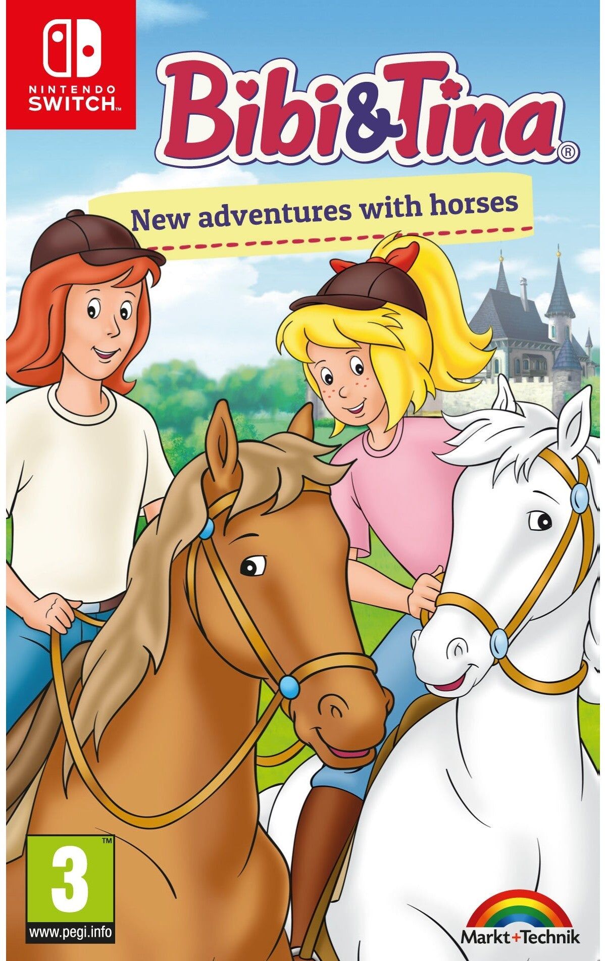 Funbox Media Bibi ; Tina: New Adventures with Horses for Nintendo Switch (Game Cartridge) - PEGI 3, Single Player, Nintendo Switch Game