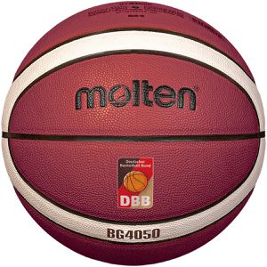Molten Basketball B6G4050 DBB, indoor, Größe 6, orange/weiß, 570 Gramm, Spielball