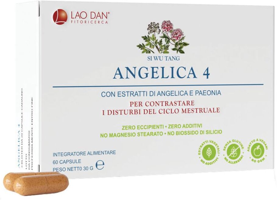 LAO DAN Srl ANGELICA 4 60 COMPRESSE IN BLISTER