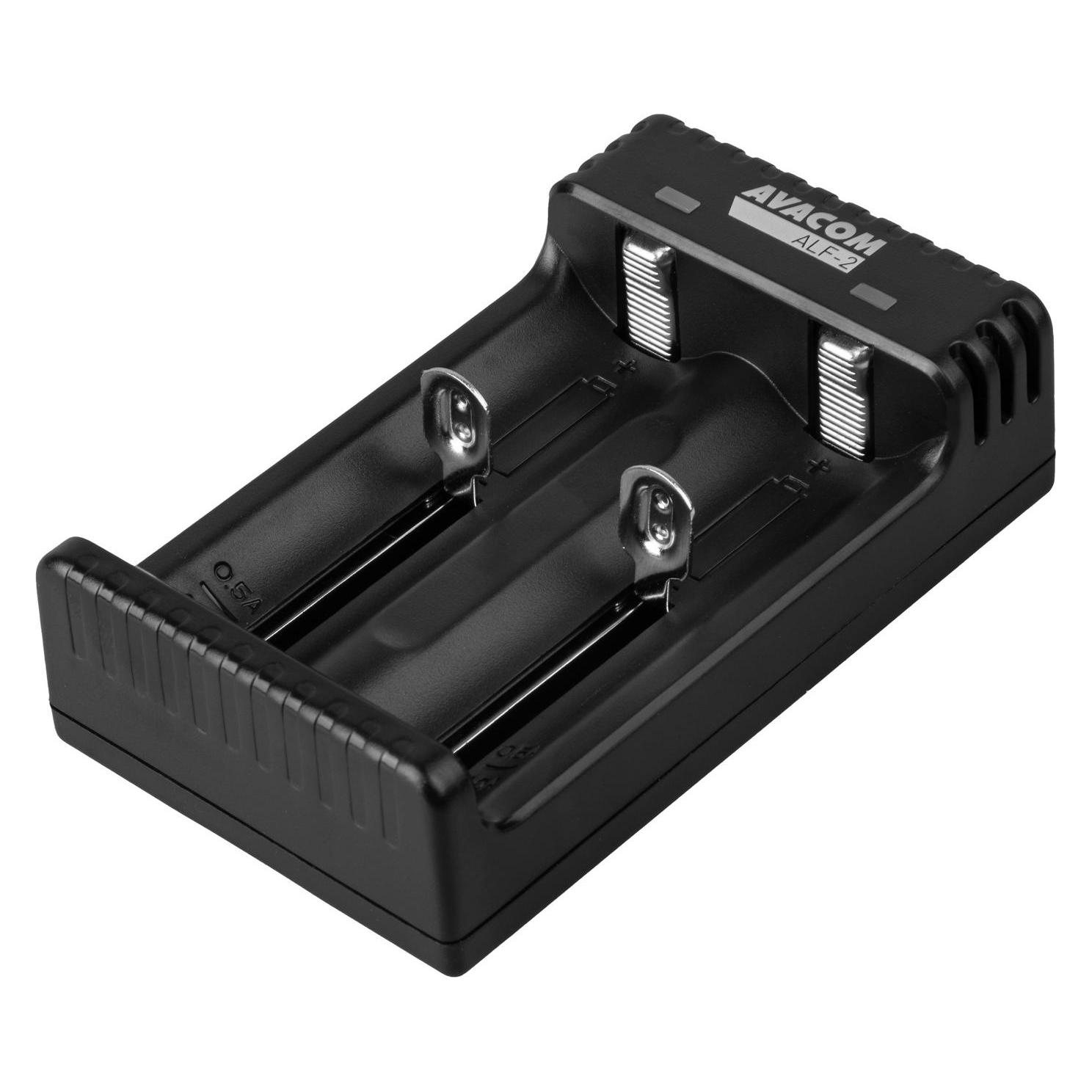 Avacom ALF-2 - USB nab??je??ka bateri?? Li-Ion 18650, Ni-MH AA, AAA (18650, AA, AAA) (NASP-ALF2-LED)