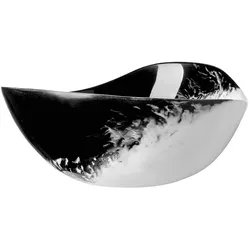PANDA Schale schwarz weiß 22 cm