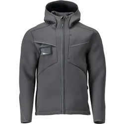 Mascot,  Soft Shell Jacke mit Kapuze Anthrazitgrau, Gr.L (L)