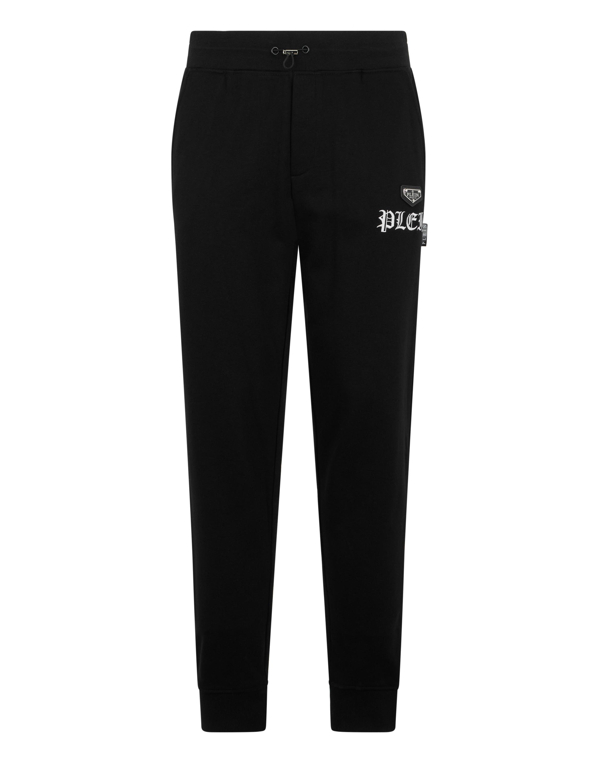 Philipp Plein Jogginghose mit Skull-Motiv - Schwarz