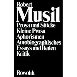 Gesammelte Werke, Belletristik von Robert Musil