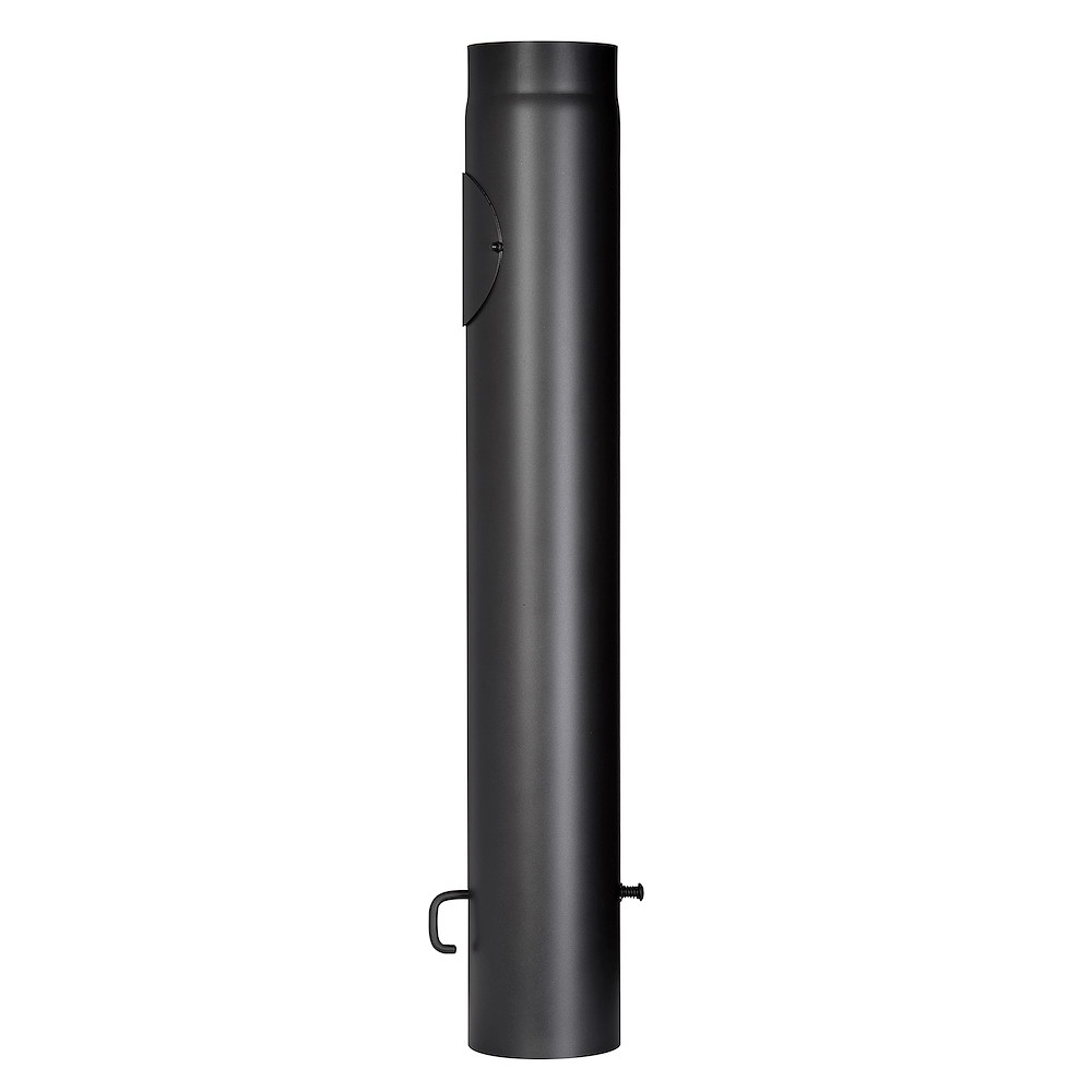 KLEININGGMB Rauchrohr 150 mm ø, 1000 mm mit Drosseklappe und Tür 16973284
