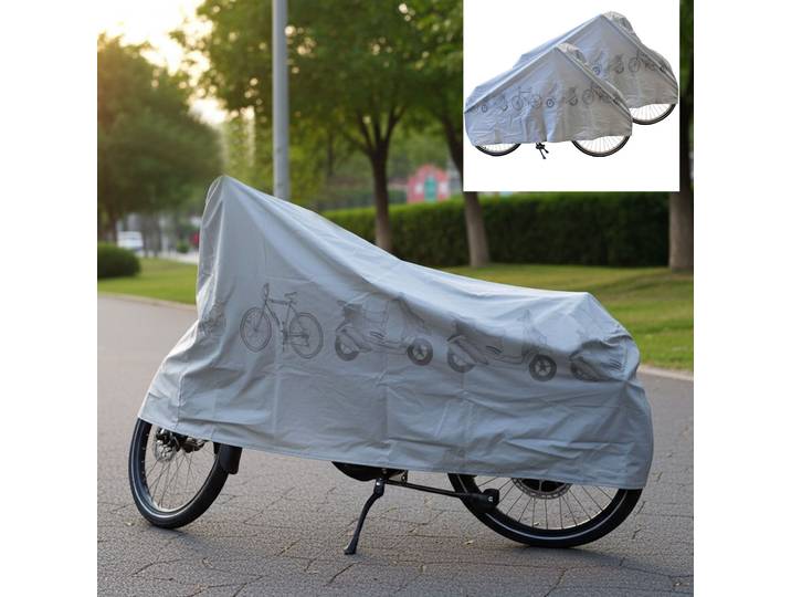 2er-Set Universal-Fahrradabdeckung, 110 x 200 cm