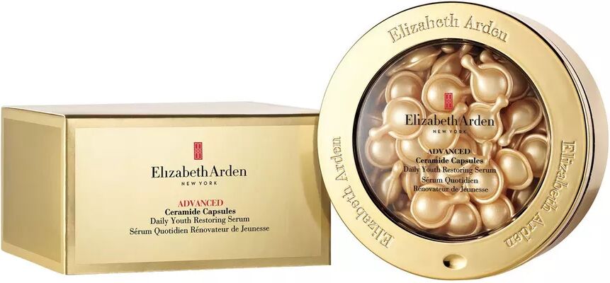 Elizabeth Arden - Ceramide Advanced Daily Youth Restoring Serum Capsules Refill, 60 Stück, Weiss