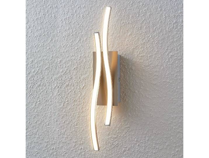 Safia Wandleuchte Nickel/White - Lindby - Wohnzimmer - Modern - Aluminium - Mehrflammig