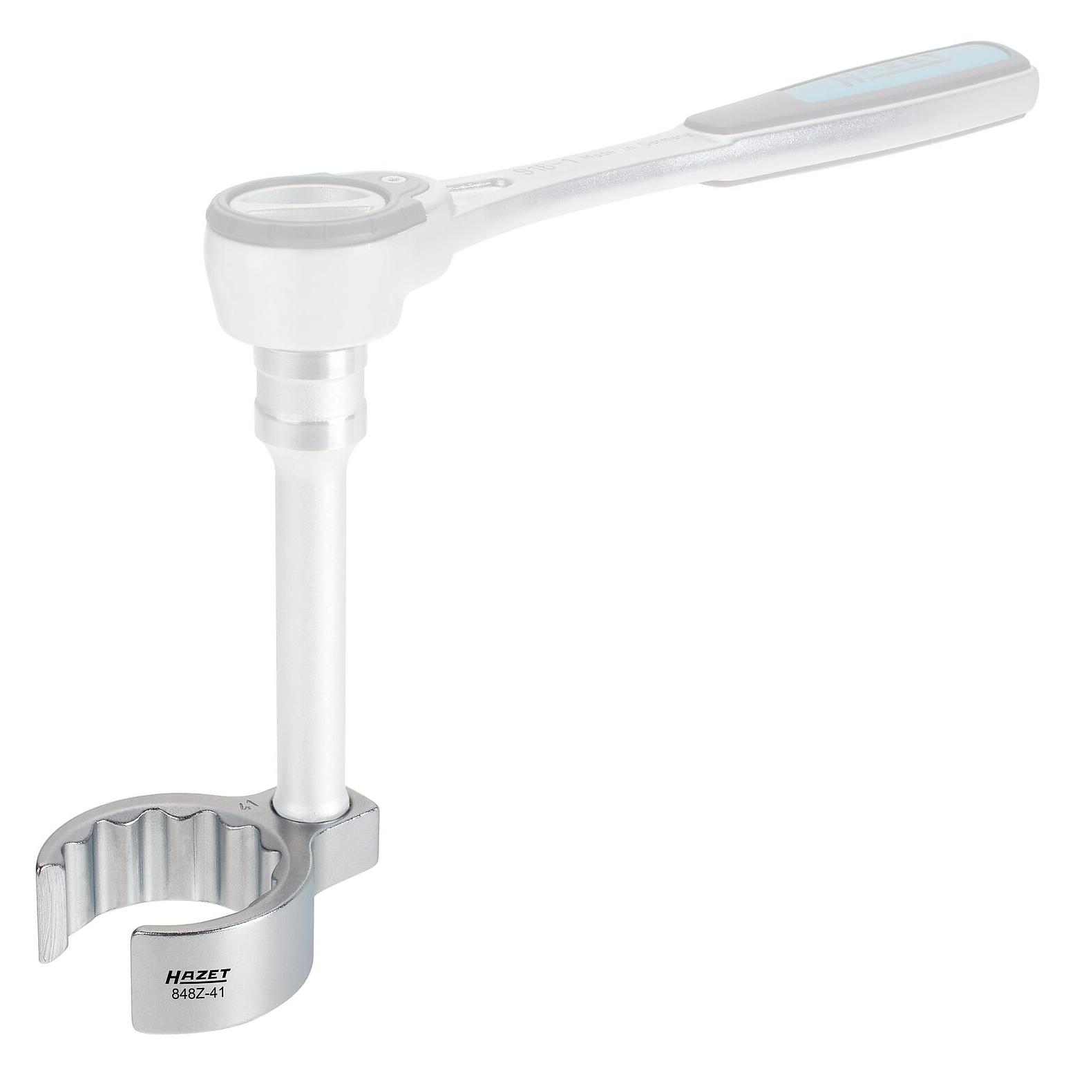 Hazet Ringschlüssel Doppelsechskant offen 848Z-30 Vierkant12,5 mm (1/2 Zoll) Aussen Doppel-S... (30 mm) (848Z-30)