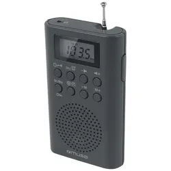 Muse M-03 R Radio Tragbar Analog (FM), Radio, Schwarz