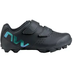 Northwave Hammer Junior Kinder-XC-Schuhe Black/Iridescent Gr. 37