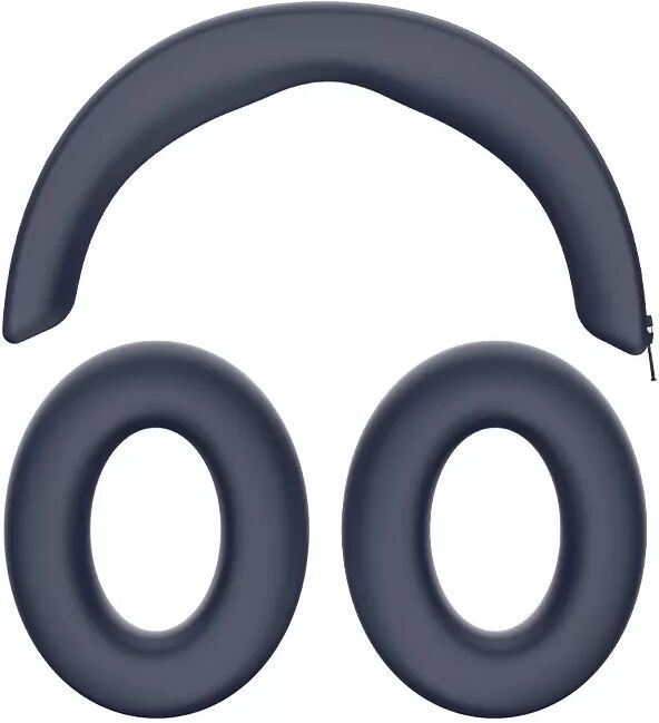 INF Silikon-Schutzhülle für Sennheiser MOMENTUM 4 Kopfhörer Blau
