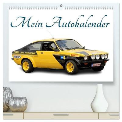 Mein Autokalender (hochwertiger Premium Wandkalender 2027 DIN A2 quer), Kunstdruck in Hochglanz