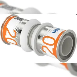 Uponor Kupplung S-Press PLUS aus PPSU 20x20mm