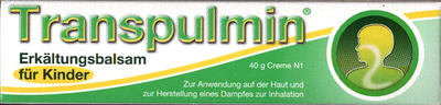 Cooper Consumer Health Deutschland GmbH TRANSPULMIN Erkältungsbalsam für Kinder 40 g 00679374