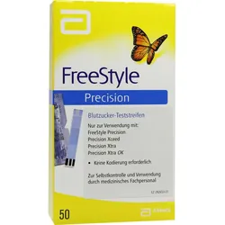 Freestyle Precision Blutzucker-Teststr.o.codieren 50 ST