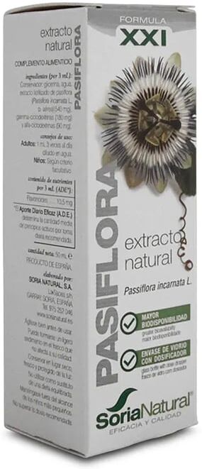Soria Natural EXTRATO NATURAL DE PASSIFLORA XXI 50ml