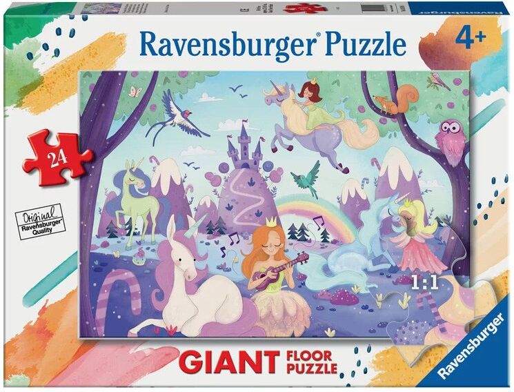 Ravensburger Puzzle Giant 24 pièces - Le monde magique des licornes
