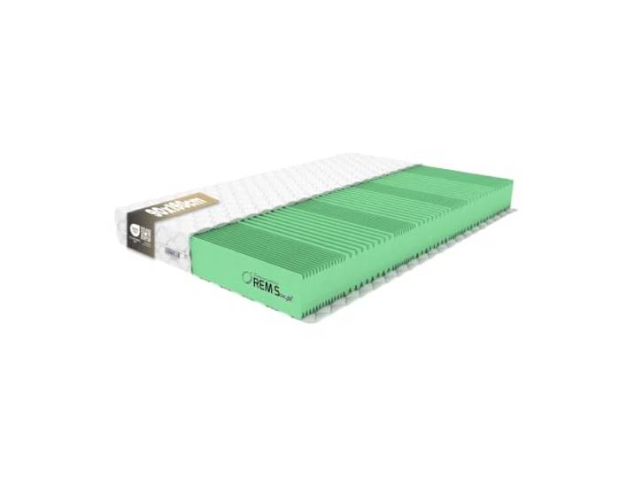REM-Sen Matratze 90x190cm (H2) 15cm Höhe, Polyurethanschaum, Komfortschaum Ergonomische 7-Zonen-Schaumstoffmatratze mit dreilagiger Membranhülle, Antiallergisch & Öko-Tex-zertifizierte Qualität