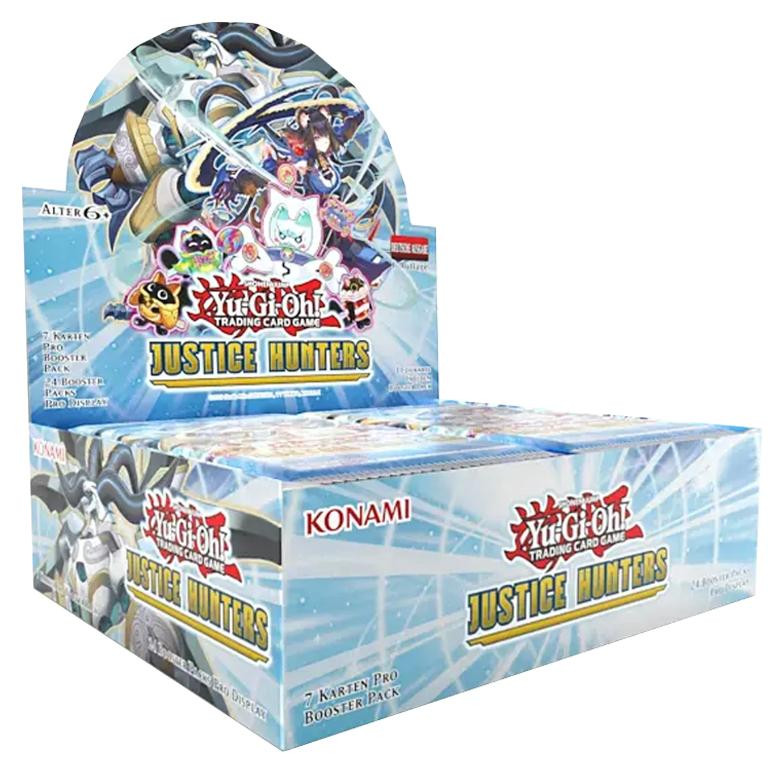 Konami Yu-Gi-Oh! Justice Hunters Booster Display Duits